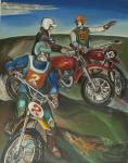 Далинкявичюс Р.Б. Мотоциклисты. 1976